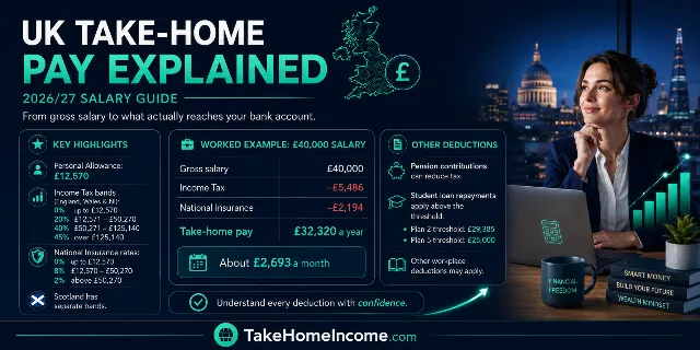 UK Take-Home Pay 2026/27: Income Tax & NI Explained